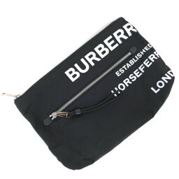 Burberry BURBERRY logo clutch bag 8014756 nylon black men's K11006822
