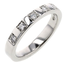 宝格丽 BVLGARI Marie Me 钻石 5P 宽度约 3mm 戒指/戒指铂金 PT950/钻石钻石 10 号银女士 K11020014