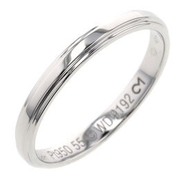 卡地亚 CARTIER Damour 婚礼宽度约 2.5 毫米戒指/戒指 B4093900 铂金 PT950 15 号银男士 K11020040