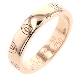 Cartier CARTIER Happy Birthday Small Width approx. 4mm Ring / Ring K18 Pink Gold No. 10 Gold Ladies K11128675