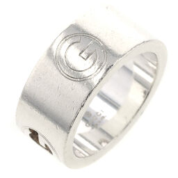 Gucci GUCCI G Mark Logo Ring / Ring Silver 925 Silver Ladies K11214887