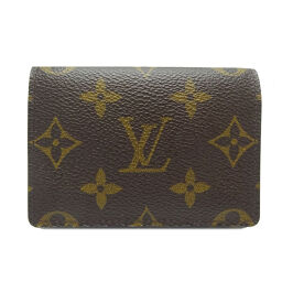 LOUIS VUITTON Louis Vuitton M62920 (old model) Amberop Cult de Visit Monogram Women's Men's Card Case DH67099 [Used] A rank