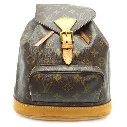 LOUIS VUITTON Louis Vuitton M51136 (Discontinued) Monsuri MM Monogram Women's Backpack Daypack DH67150 [Used] AB Rank