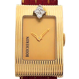 Boucheron Boucheron Reflect Quartz Ladies Gold Dial Watch DH67186 [Used] A rank