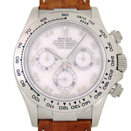 ROLEX Rolex 116519NA Cosmograph Daytona P No. 2000 self-winding men's pearl dial watch DH67221 [used] A rank