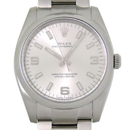 ROLEX Rolex 114200 Air King Random number automatic winding Men's silver dial watch DH67223 [Used] A rank