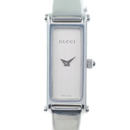 GUCCI Gucci 1500L Stainless Steel Quartz Ladies Silver Dial Watch [Used] A Rank