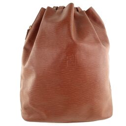 FENDI FENDI leather brown unisex shoulder bag [used]