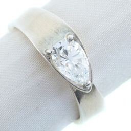 Silver Silver 925 x Cubic Zirconia No. 15 Ladies Ring / Ring [Used]