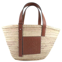 LOEWE basket 327.02.S92 beige ladies handbag [used] SA rank