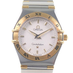 OMEGA Omega Constellation 1372.30 Stainless Steel Silver / Gold Quartz Ladies White Dial Watch [Used]