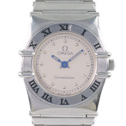 OMEGA Omega Constellation Mini Stainless Steel Silver Quartz Ladies Silver Dial Watch [Used]