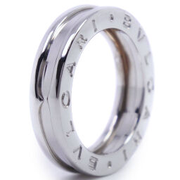 BVLGARI Bvlgari Bzero1 1 Band K18 White Gold No. 8 Ladies Ring / Ring [Used] A + Rank