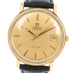 OMEGA Omega Devil / Devil cal.1012 166.0161 Stainless Steel x Leather Self-winding Men's Gold Dial Watch [Used]