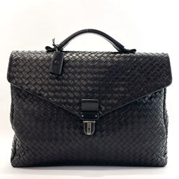 BOTTEGAVENETA Bottega Veneta Business Bag 113095 V4651 1000 Intrecciato Leather Black [Used] Men's