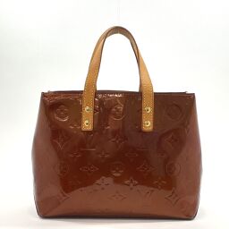LOUIS VUITTON Louis Vuitton Tote Bag M91146 Lead PM Monogram Verni Brown Brown [Used] Ladies