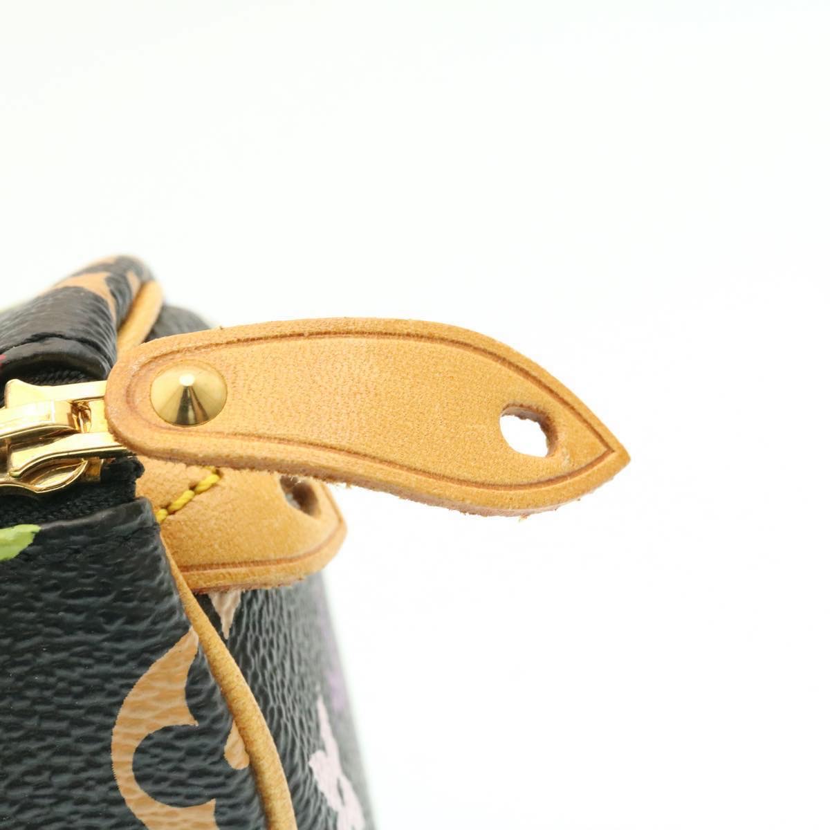 muva■アメリカンレトロ 2色 ハンドバッグ CL0399 LOUIS VUITTON Monogram Multicolor Mini Speedy Hand Bag Black