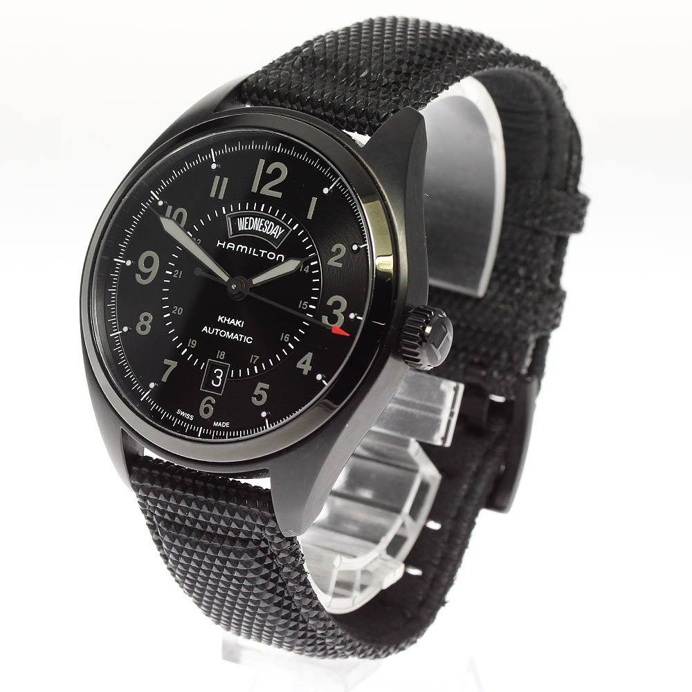 ☆美品☆ 【HAMILTON】ハミルトン カーキ フィールド H706951