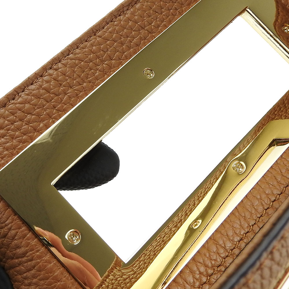 中古】 マイケルコース クラッチバッグ 35T2GBKC2L レザー キャメル  