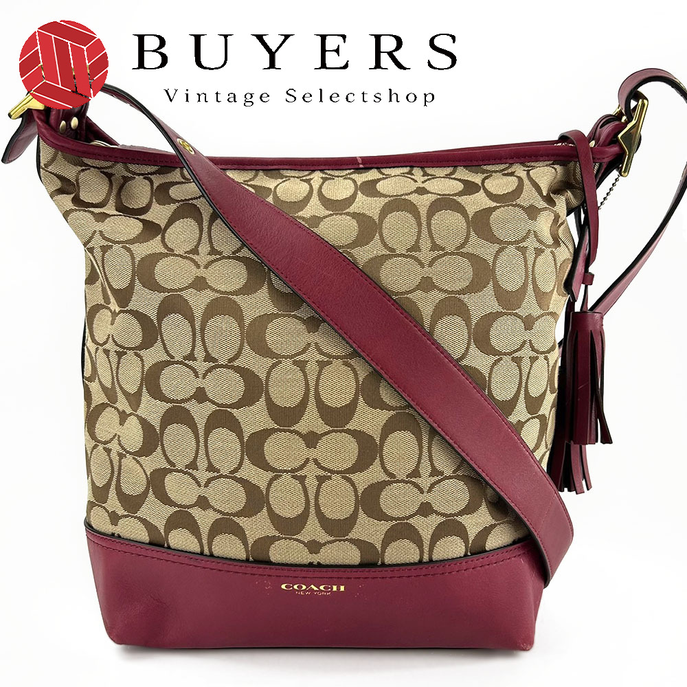 COACH コーチ レディシグネチャー柄レザーバッグ 2256｜ブランド別