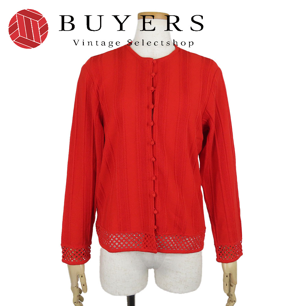 中古】 クリスチャンディオール カーディガン M コットン  