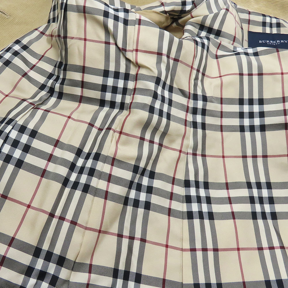 Burberry ダークブラウン コーデュロイ ジャケット 38