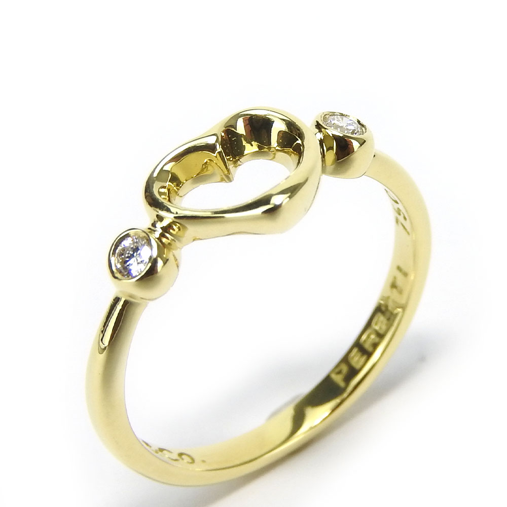 きぬ 中古 ティファニー TIFFANY & Co. レディース リング・指輪 K18