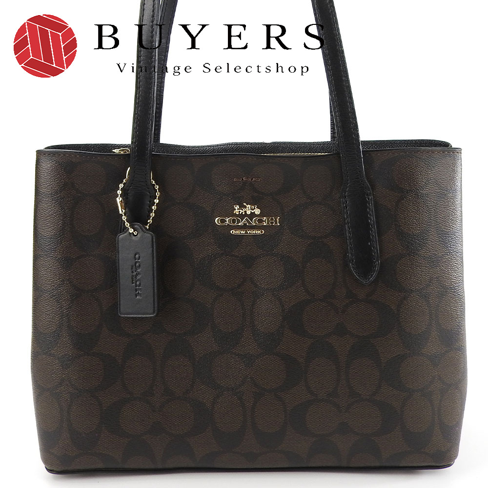 COACHコーチ コーチ ハンドバッグ 新品未使用 ブラック ブラウン 