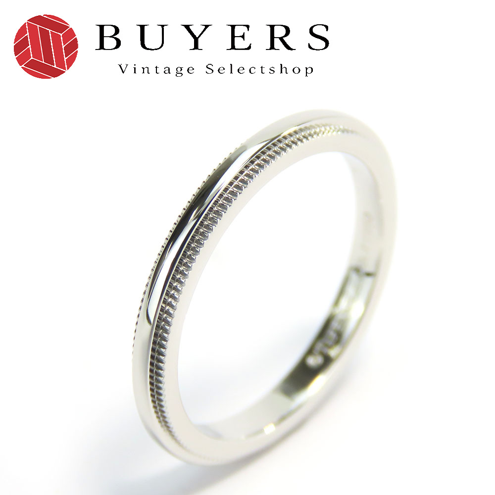 10号 ファッション ティファニー Tiffany&Co. ダブル ミルグレイン