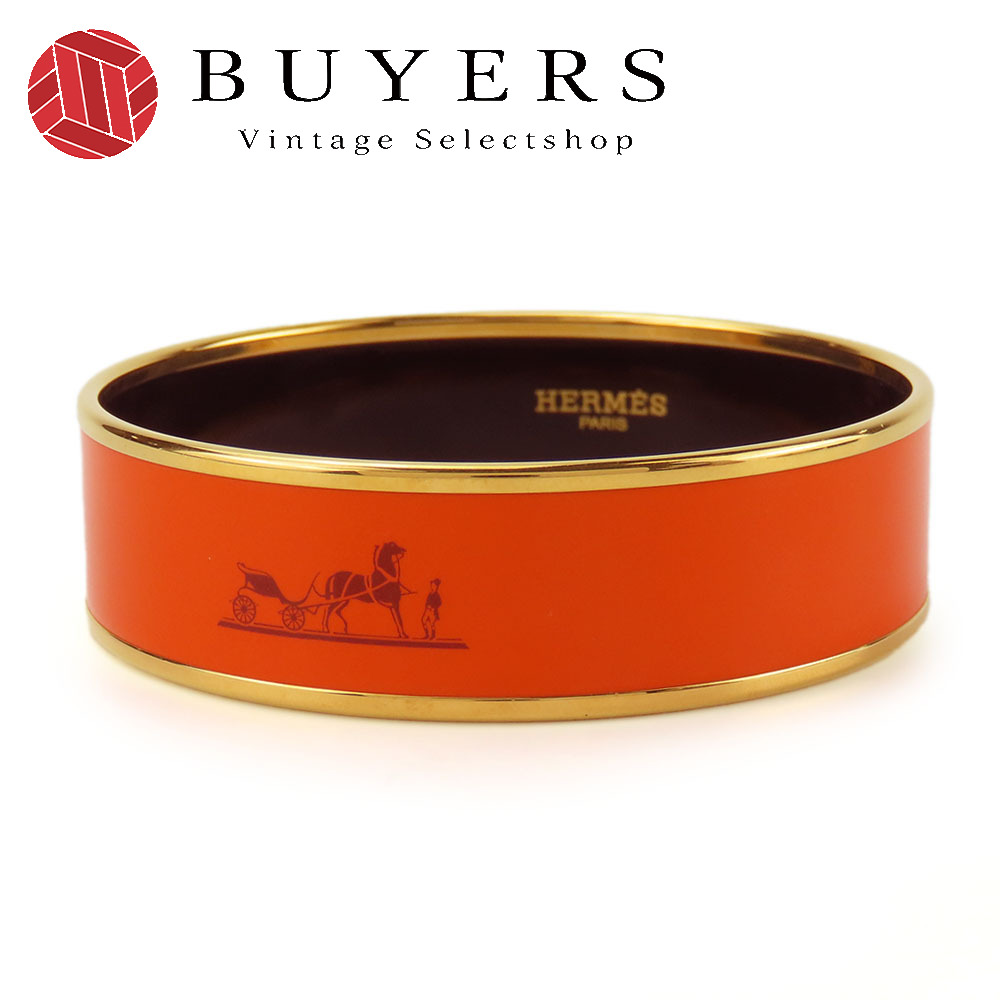 HERMES】エルメス エマイユ バングル ユーズド 中古の通販