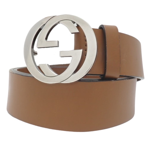 mens gucci brown belt