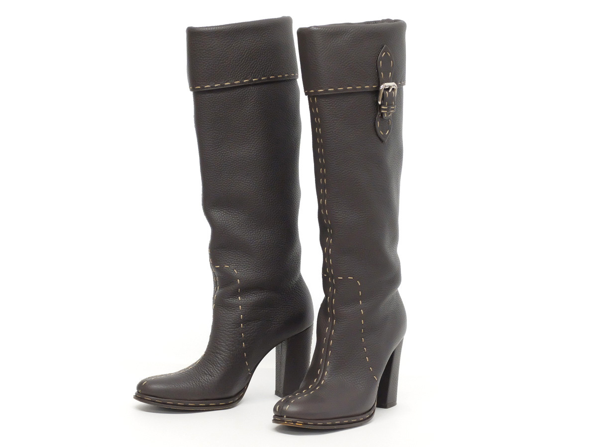 fendi long boots