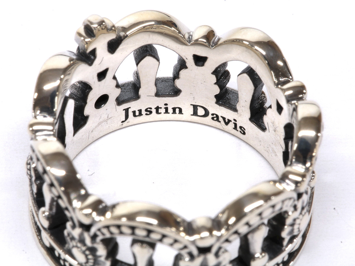 Justin Davis - Justin Davis Glory Crown pendant purpleの+snbcare.com