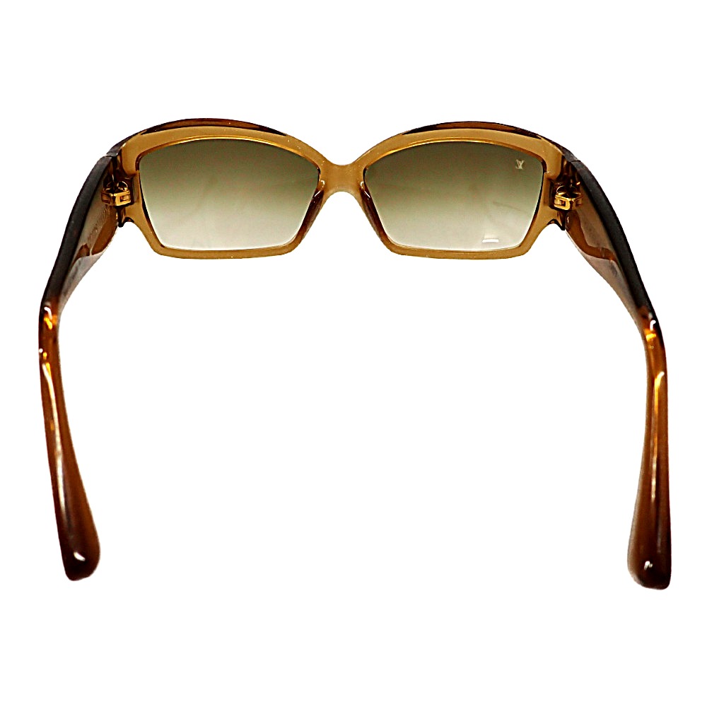 LOUIS VUITTON Platstick Ursula Strass sunglasses Z0100E 60 15 | eBay