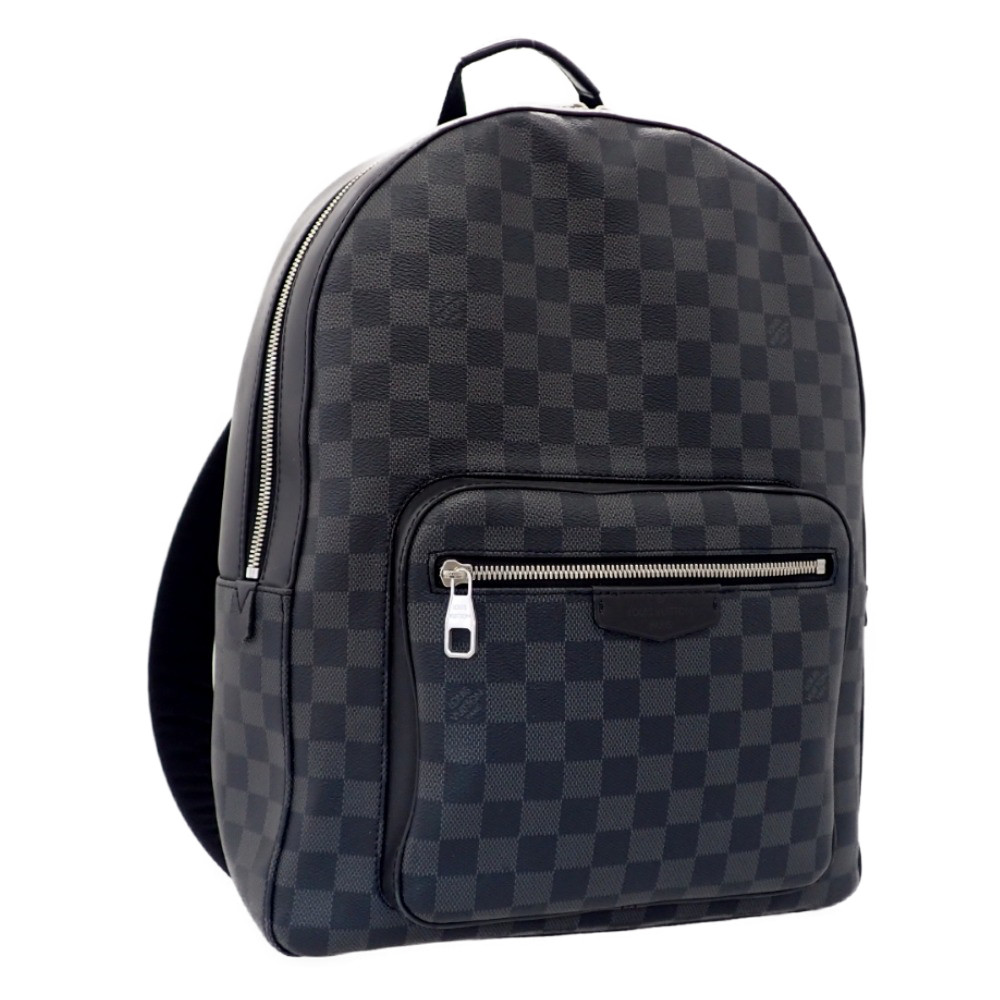 Authentic LOUIS VUITTON Josh backpack Damier Graphite Black Gray N41473  Preowned