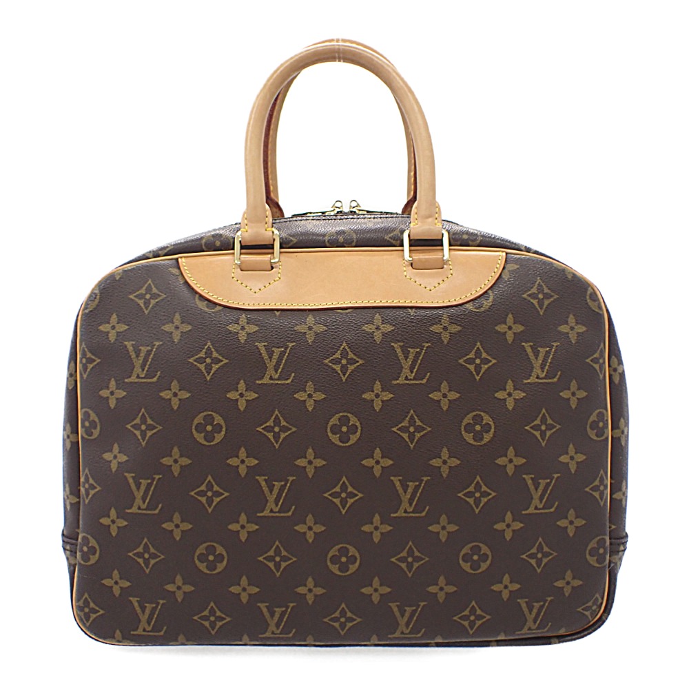 LOUIS VUITTON Monogram Deauville bowling vanity Handbag M47270 eBay