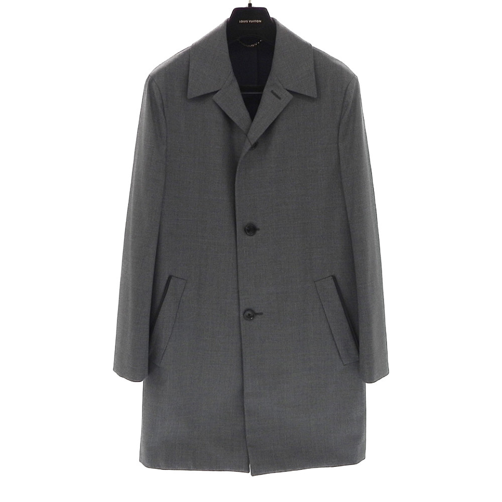 LOUIS VUITTON Long coat men's spring coat | eBay