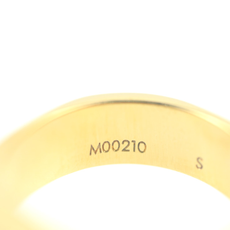 LOUIS VUITTON Ring M00210 metal gold SizeS | eBay