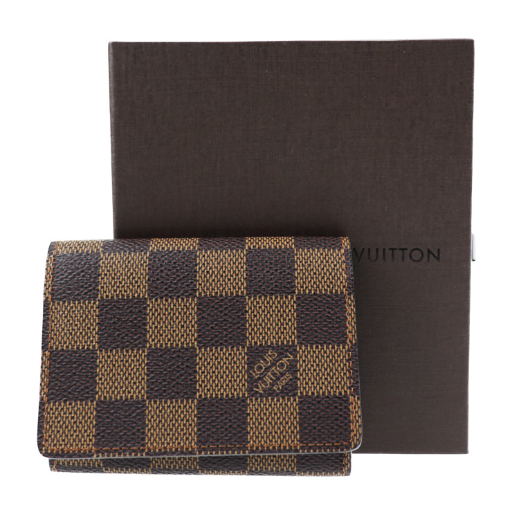 Lv Name Card Holder