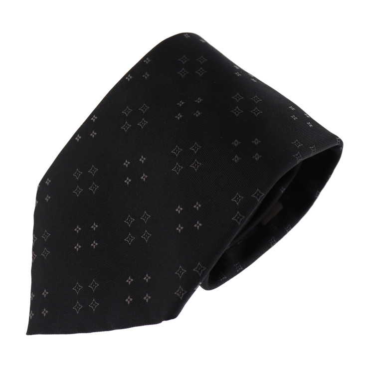 LOUIS VUITTON tie silk black Apparel accessories | eBay