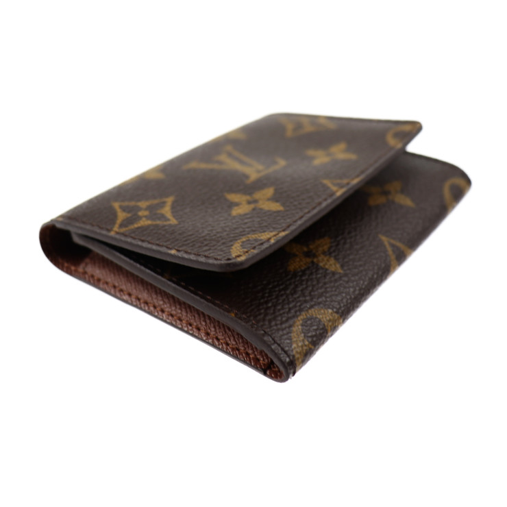 LOUIS VUITTON name card holder M62920 Monogram canvas Brown Card Case