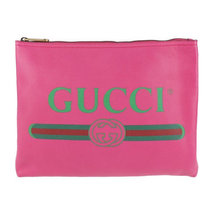 GUCCI Clutch bag 500981 leather Pink | eBay