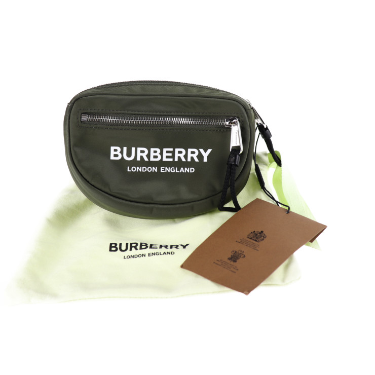 BURBERRY Waist bag 8014524 Nylon khaki | eBay