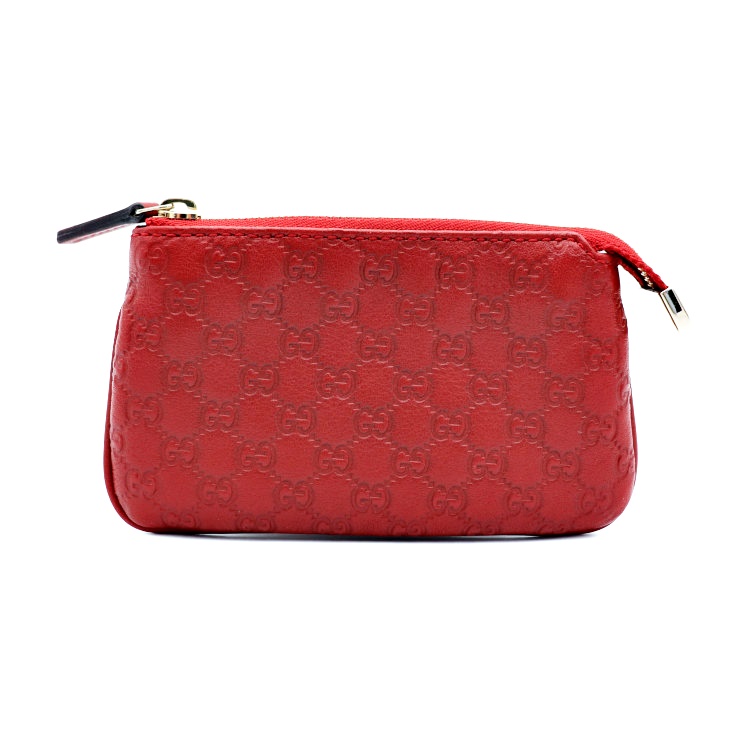 GUCCI coin purse 233183 Sima leather Red Accessory | eBay