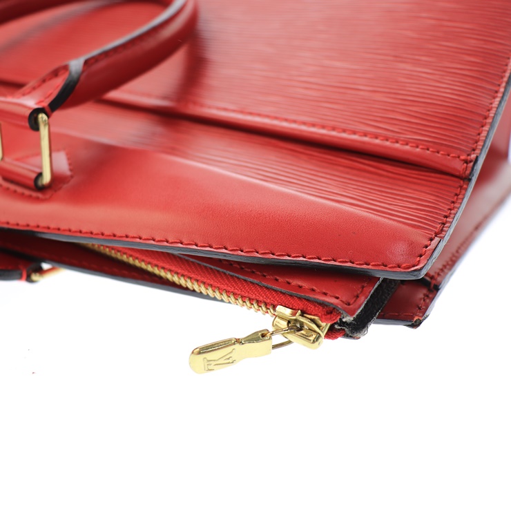 Louis Vuitton Outside Varnish Calf Leather Textile Lining | semashow.com