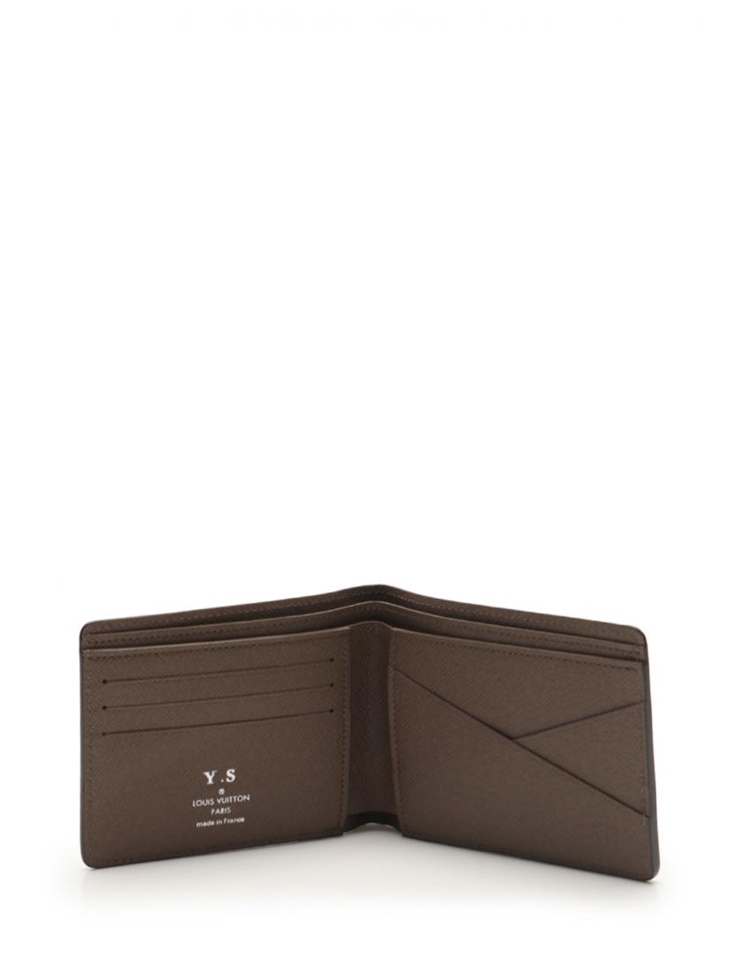 LOUIS VUITTON wallet Epi Leather Taupe BifoldBill Compartment | eBay