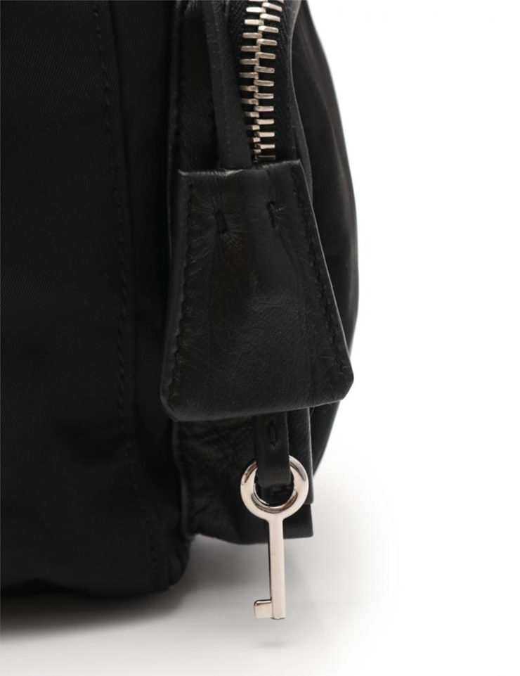 PRADA Shoulder Bag BR3307 leather black | eBay
