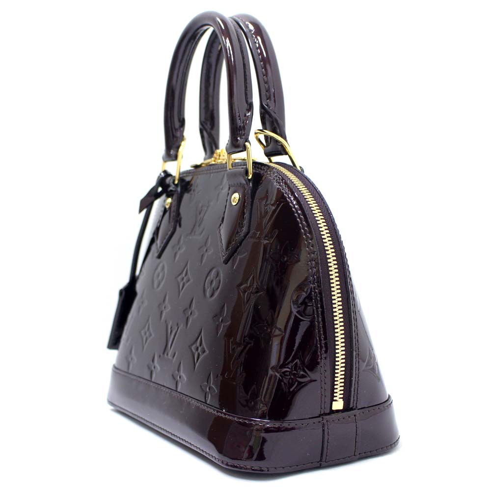 Louis Vuitton M91678 Alma BB Monogram Vernis Handbag/Monogram Vernis Women | eBay