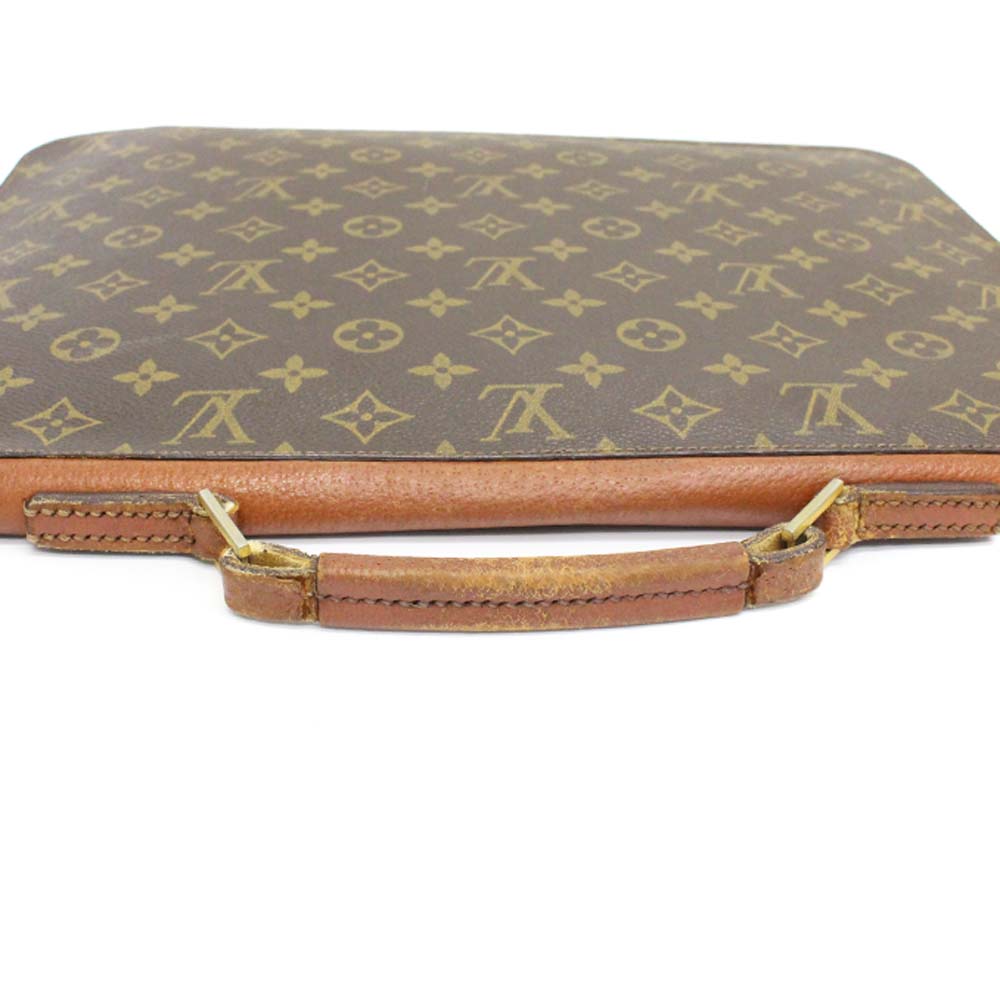 Louis Vuitton Monogram document bag discontinued Briefcase PVC unisex | eBay