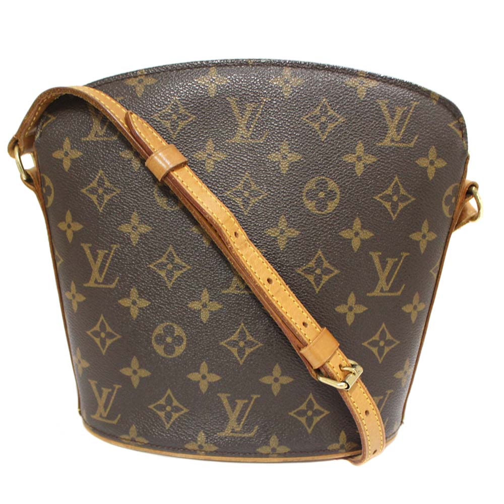 Louis Vuitton M51290 Monogram Drouot Shoulder Bag Monogram canvas Women | eBay